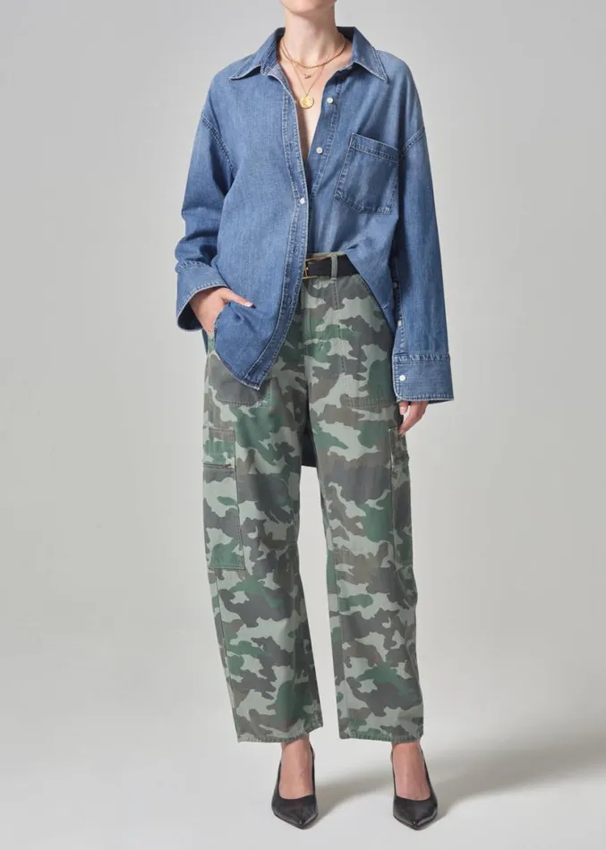 Citizens Of Humanity Cocoon Shirt Somerset Women Tops
