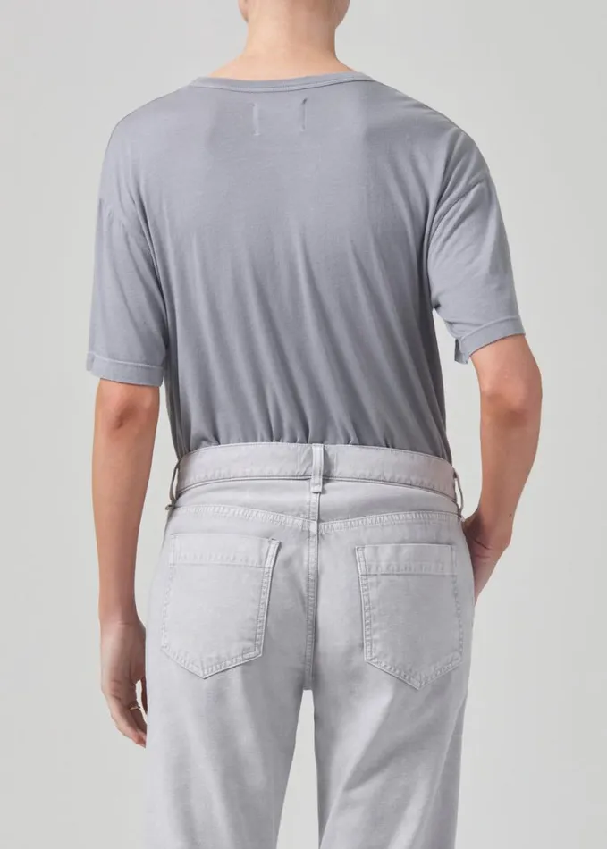Citizens Of Humanity Elisabetta Relaxed Tee Cyclone Grey Women Tops