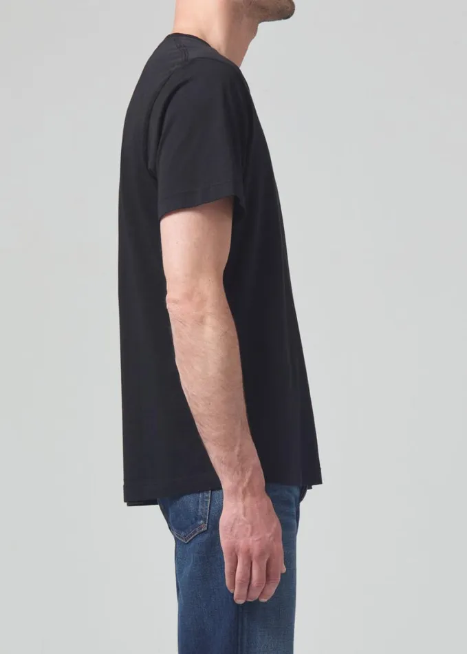 Citizens Of Humanity Everyday Short Sleeve Tee Black Men Shirts