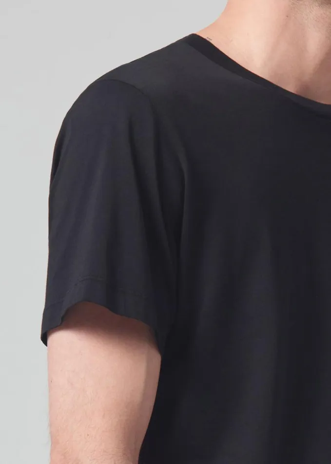 Citizens Of Humanity Everyday Short Sleeve Tee Black Men Shirts