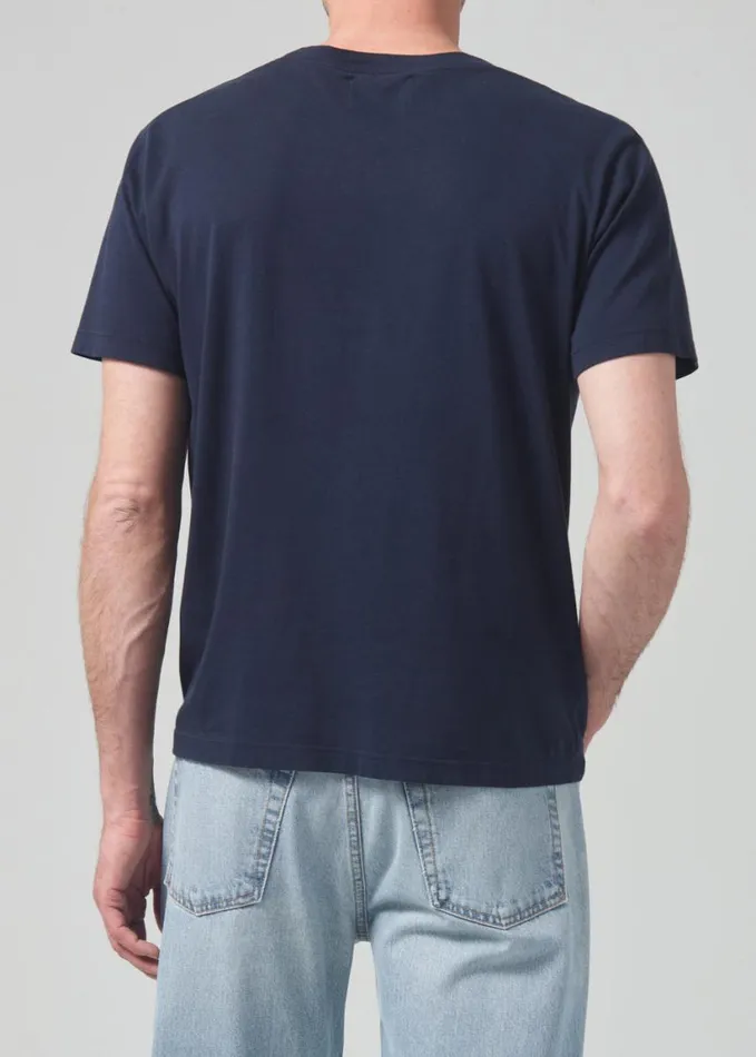 Citizens Of Humanity Everyday Short Sleeve Tee Dark Navy Men Shirts