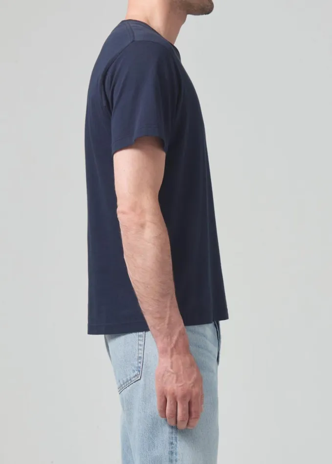 Citizens Of Humanity Everyday Short Sleeve Tee Dark Navy Men Shirts