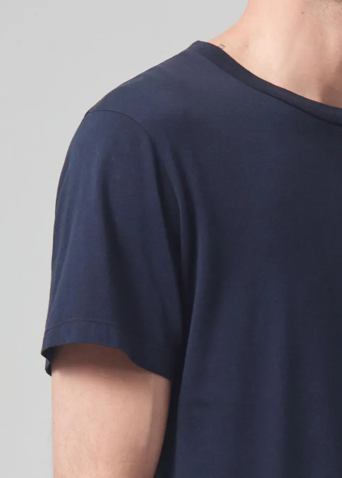 Citizens Of Humanity Everyday Short Sleeve Tee Dark Navy Men Shirts