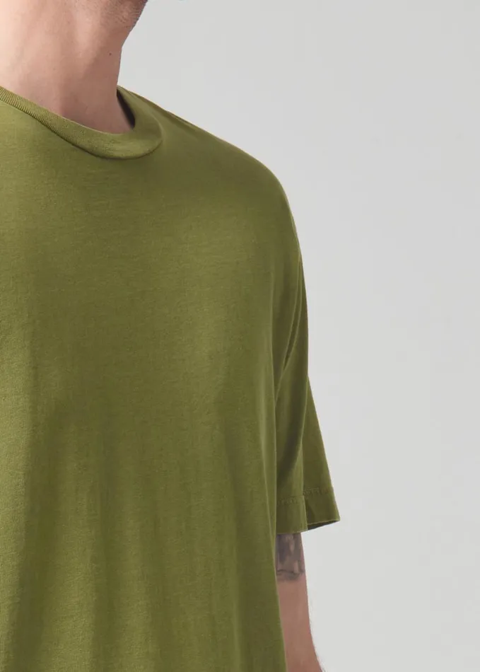Citizens Of Humanity Everyday Short Sleeve Tee Moss Men Shirts