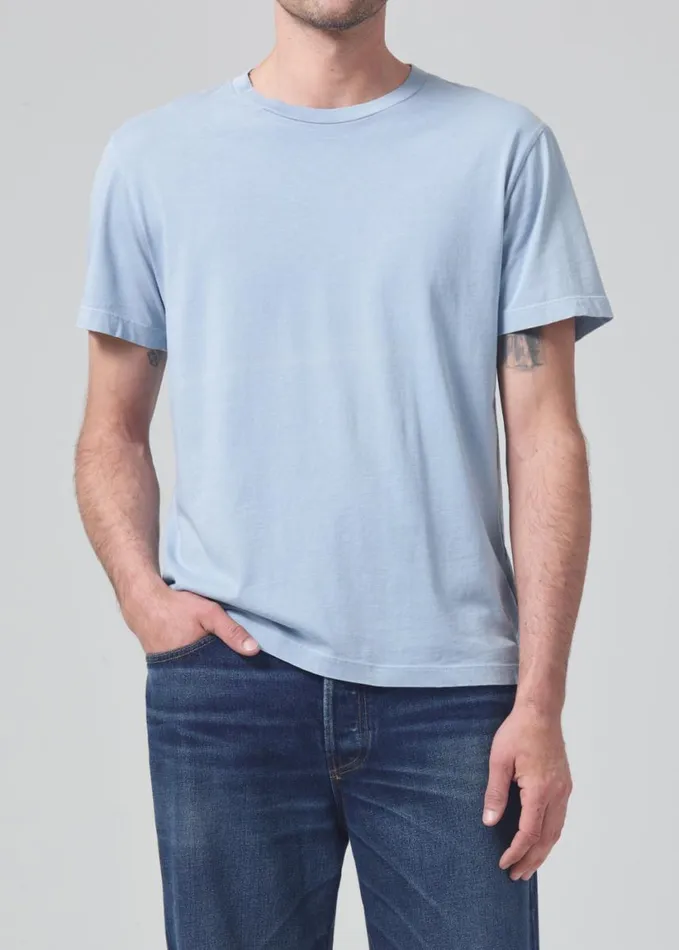 Citizens Of Humanity Everyday Short Sleeve Tee Seagull Men Shirts