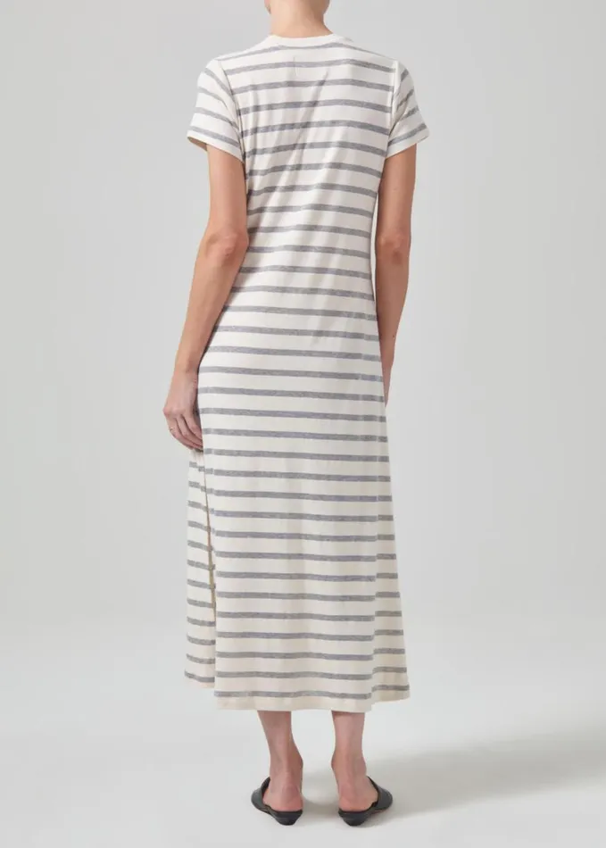 Citizens Of Humanity Goldie Dress Campanula Stripe Women Dresses and Jumpsuits