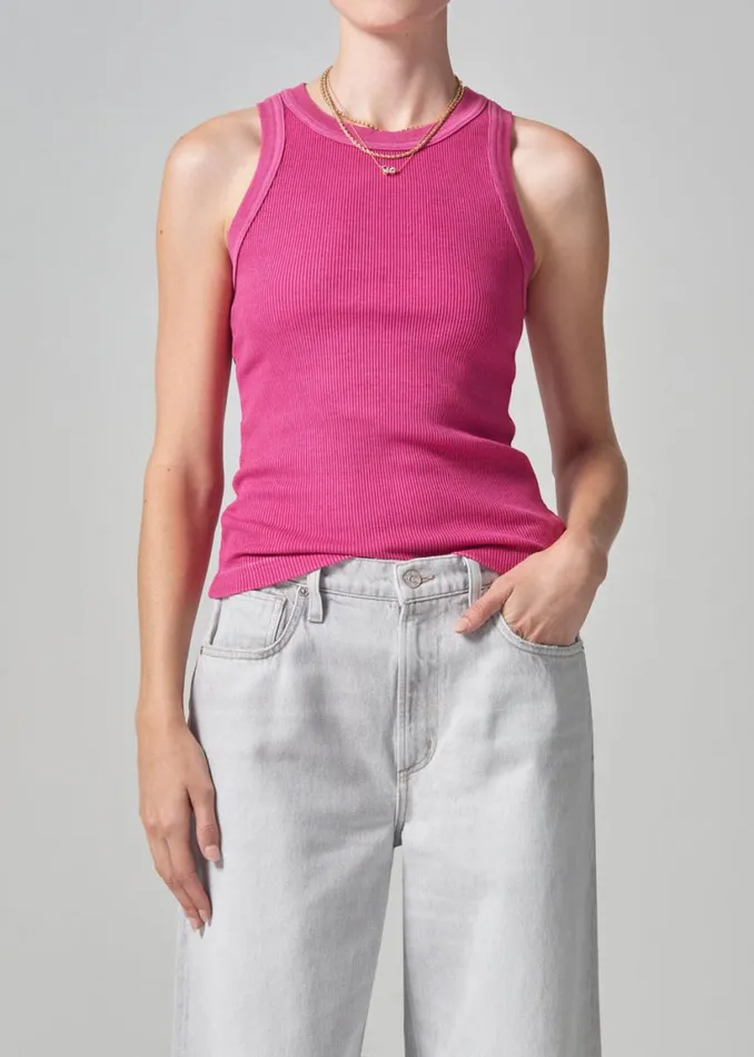 Citizens Of Humanity Isabel Rib Tank Viola Women Tops