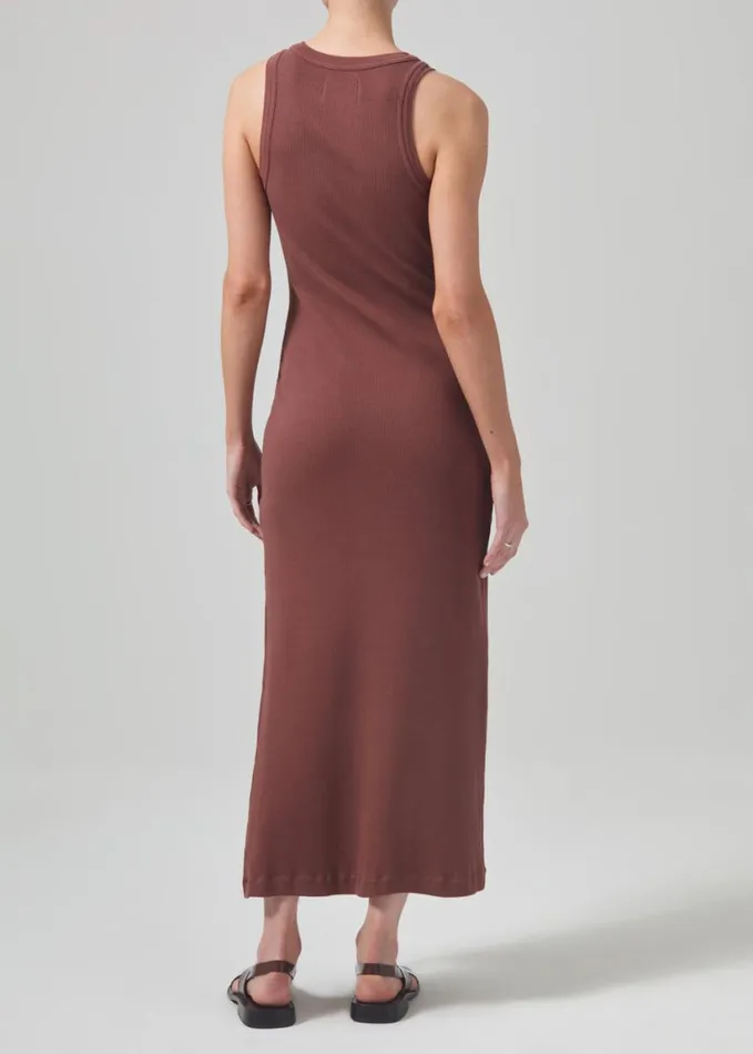 Citizens Of Humanity Isabel Tank Dress Mink Women Dresses and Jumpsuits