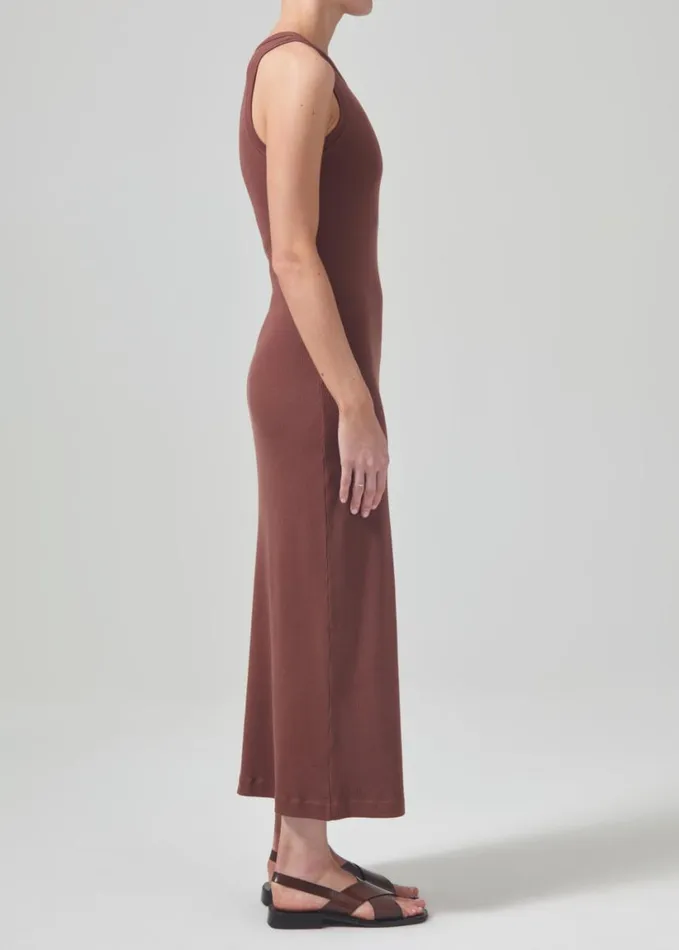 Citizens Of Humanity Isabel Tank Dress Mink Women Dresses and Jumpsuits
