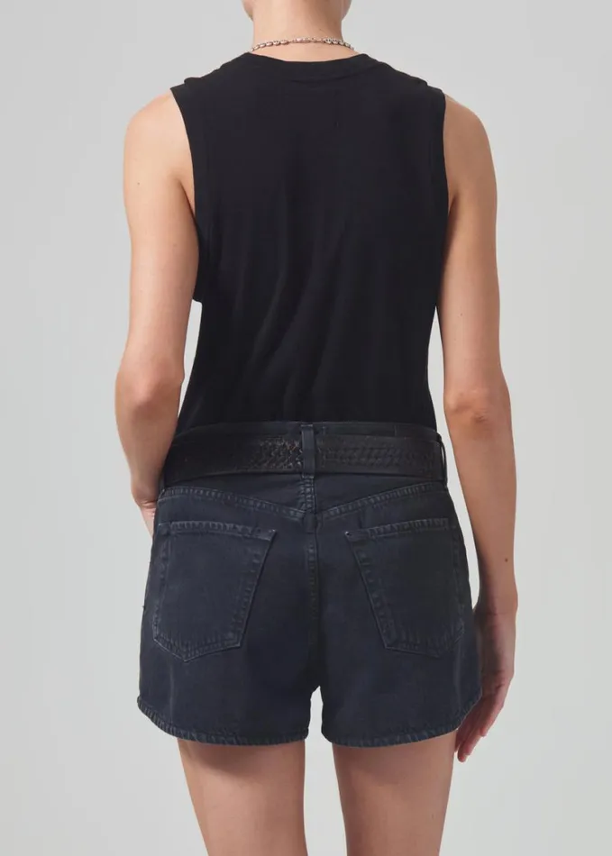 Citizens Of Humanity Jessie Modern Muscle Tee Black Women Tops