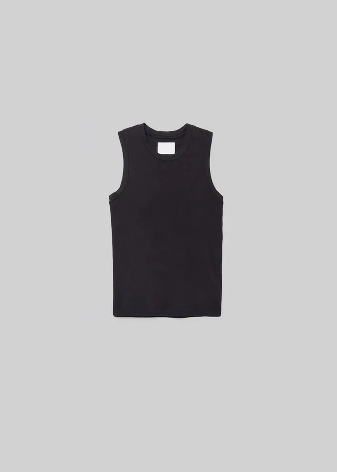 Citizens Of Humanity Jessie Modern Muscle Tee Black Women Tops