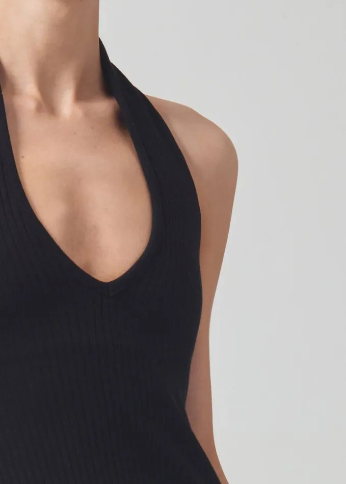 Citizens Of Humanity Julien Halter Top Black Women Tops