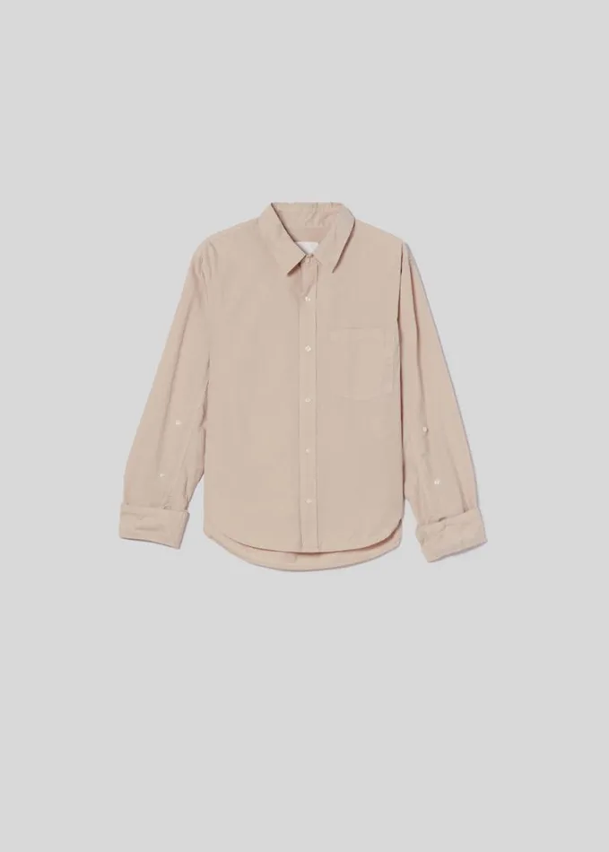 Citizens Of Humanity Kayla Shrunken Shirt Taos Sand Women Tops