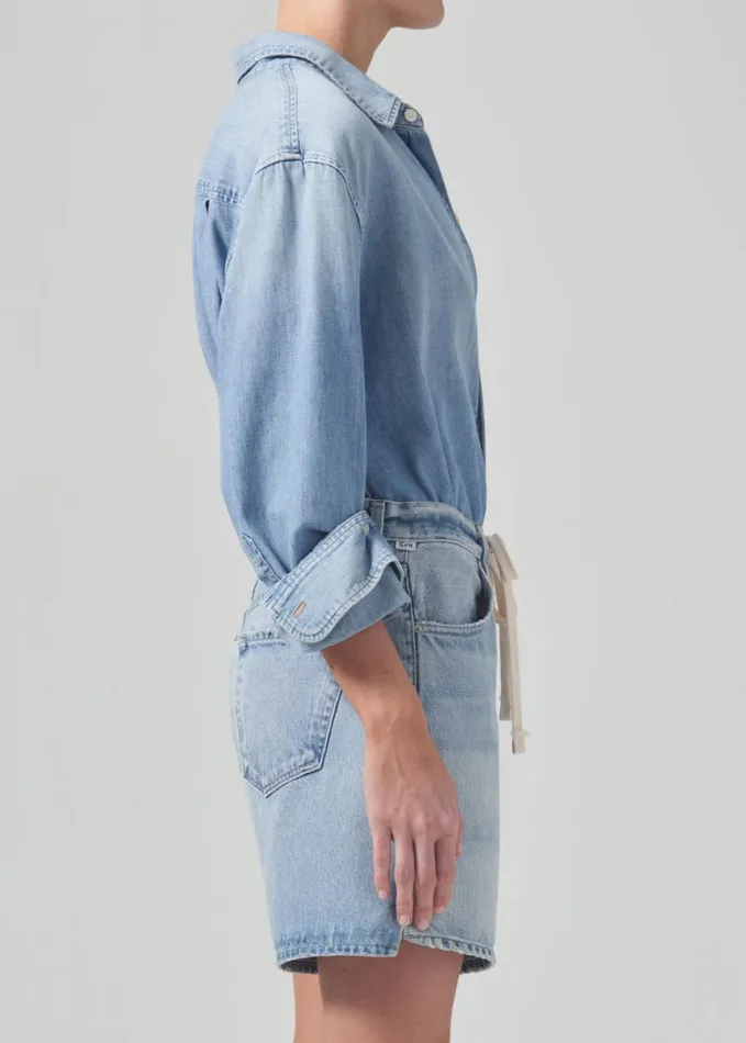 Citizens Of Humanity Kayla Shrunken Shirt Tide Women Tops