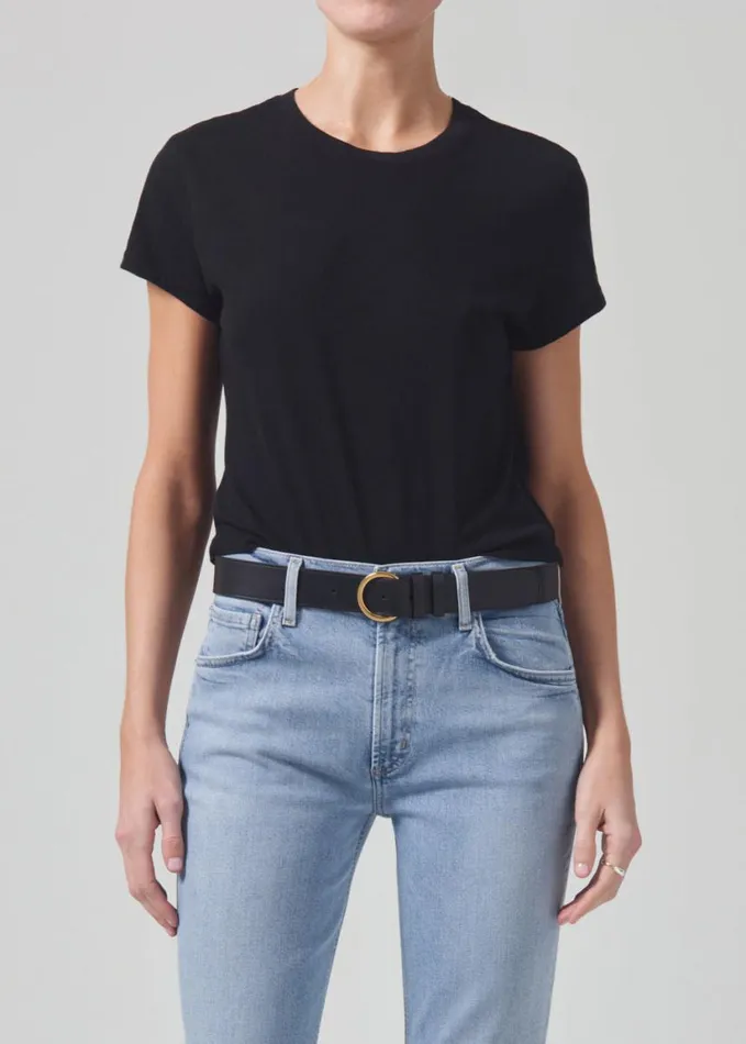 Citizens Of Humanity Kyle Tee Black Women Tops