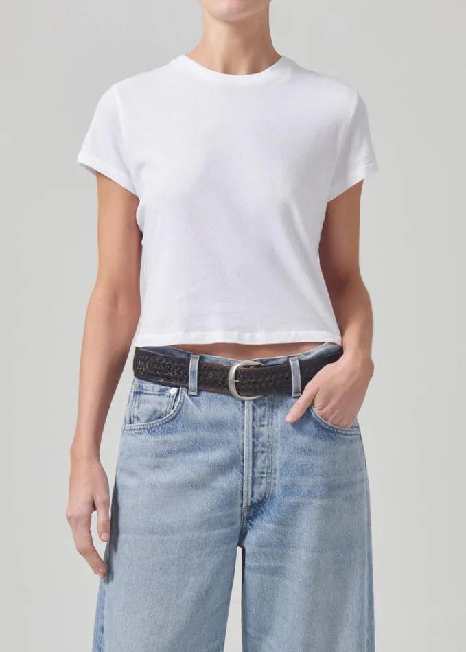 Citizens Of Humanity Kyle Tee White Women Tops