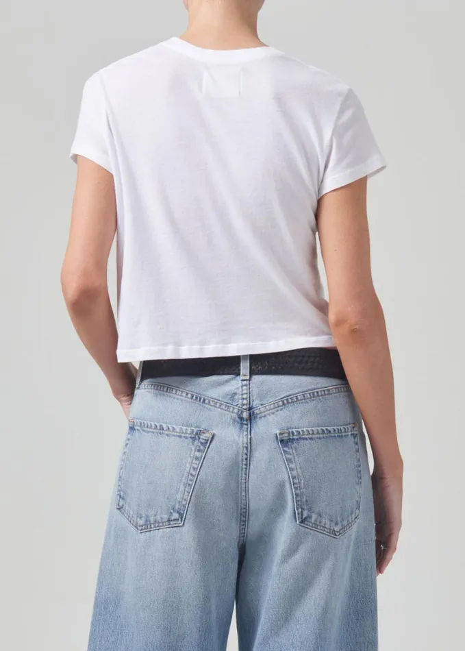 Citizens Of Humanity Kyle Tee White Women Tops