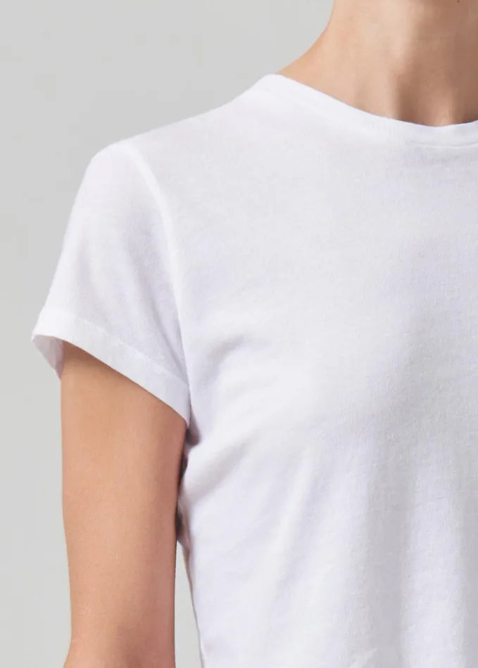 Citizens Of Humanity Kyle Tee White Women Tops