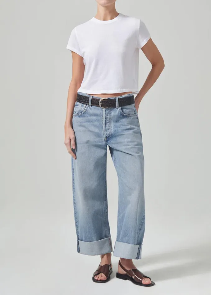 Citizens Of Humanity Kyle Tee White Women Tops