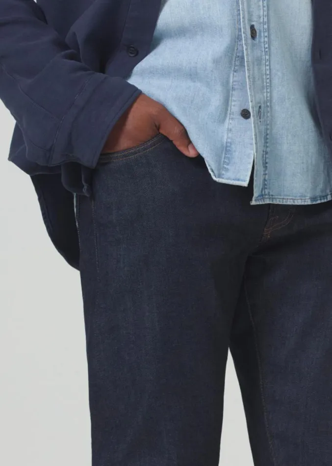 Citizens Of Humanity London Tapered Slim Long Archive Dark Age Men Denim