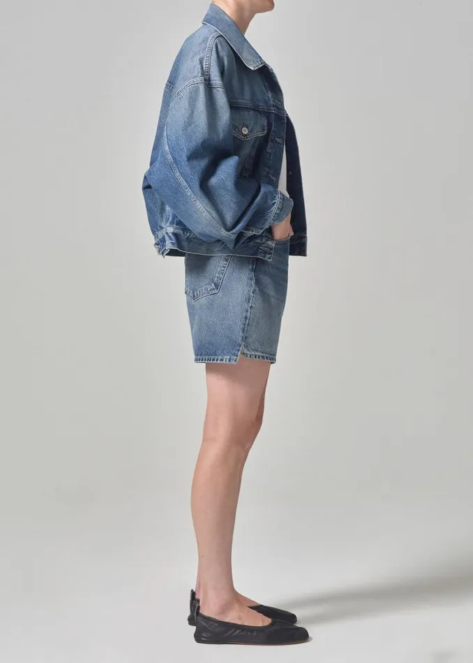 Citizens Of Humanity Marlow Long Vintage Short Bambi Women Shorts
