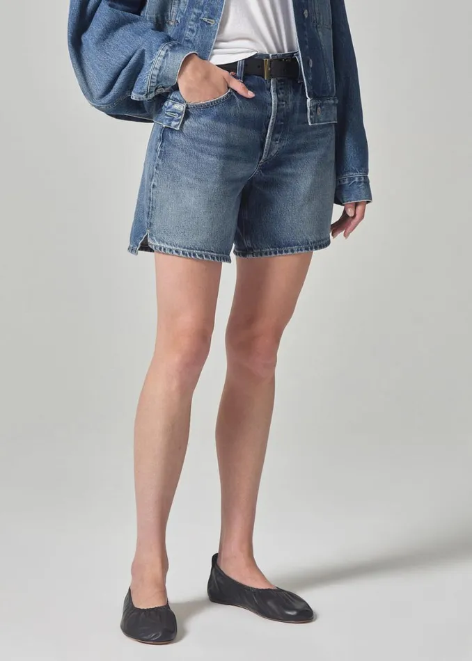 Citizens Of Humanity Marlow Long Vintage Short Bambi Women Shorts