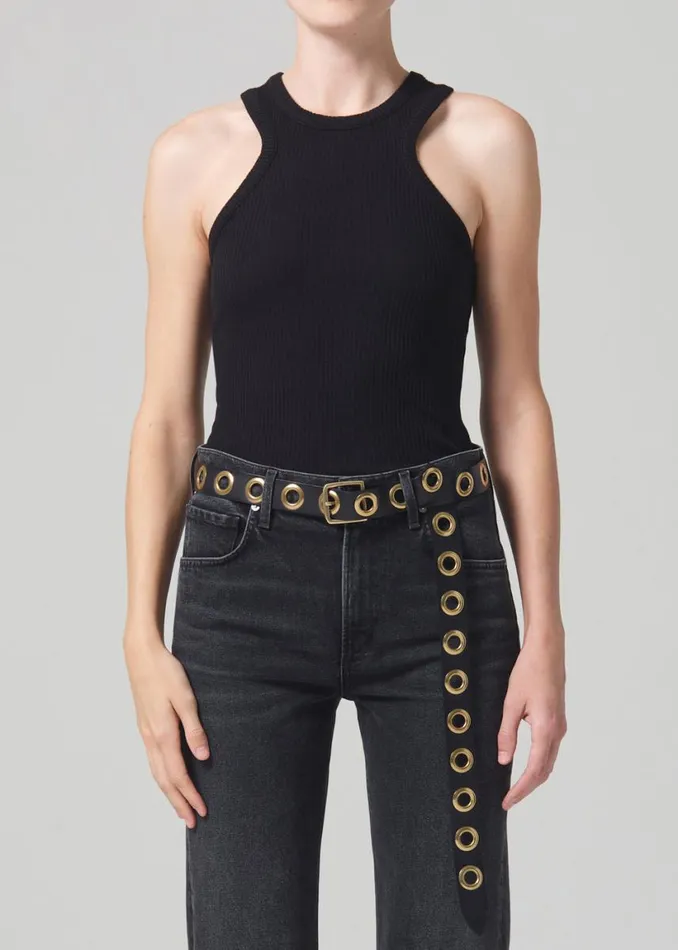 Citizens Of Humanity Melrose Tank Black Women Tops