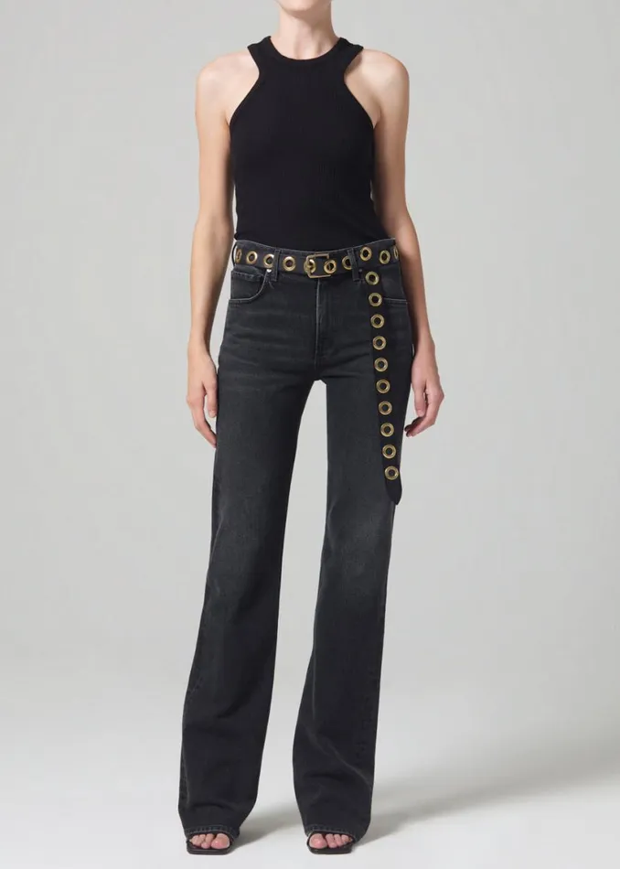 Citizens Of Humanity Melrose Tank Black Women Tops