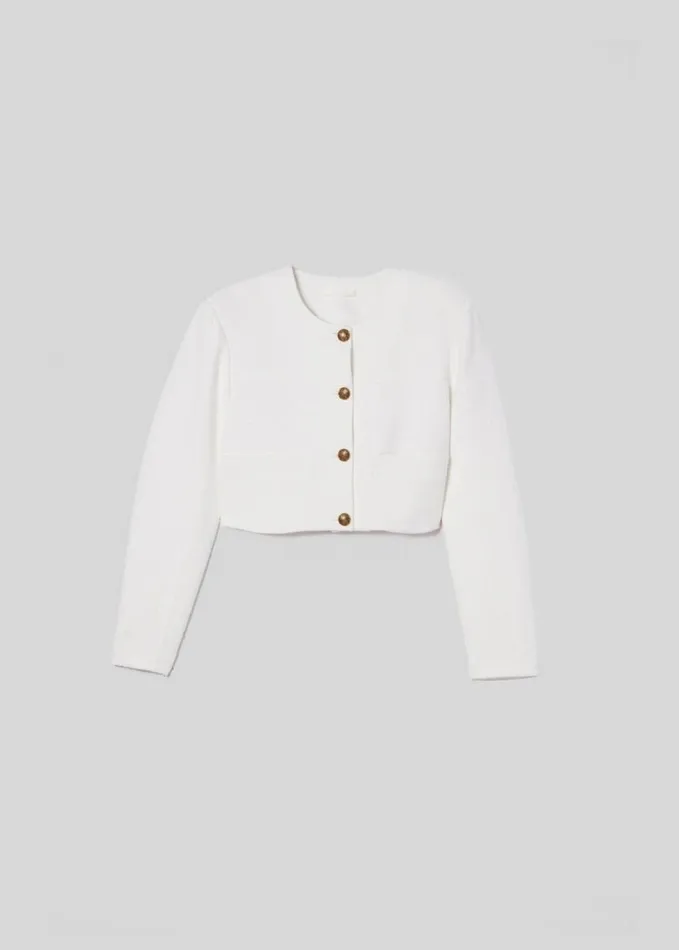 Citizens Of Humanity Pia Cropped Jacket Naturaline Women Jackets