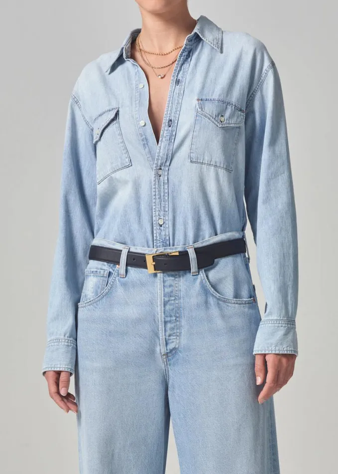 Citizens Of Humanity Sera Bodysuit Emblaze Women Tops