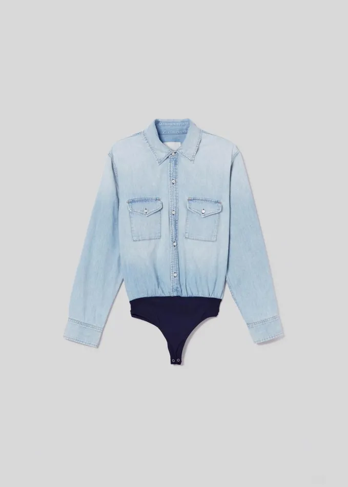 Citizens Of Humanity Sera Bodysuit Emblaze Women Tops