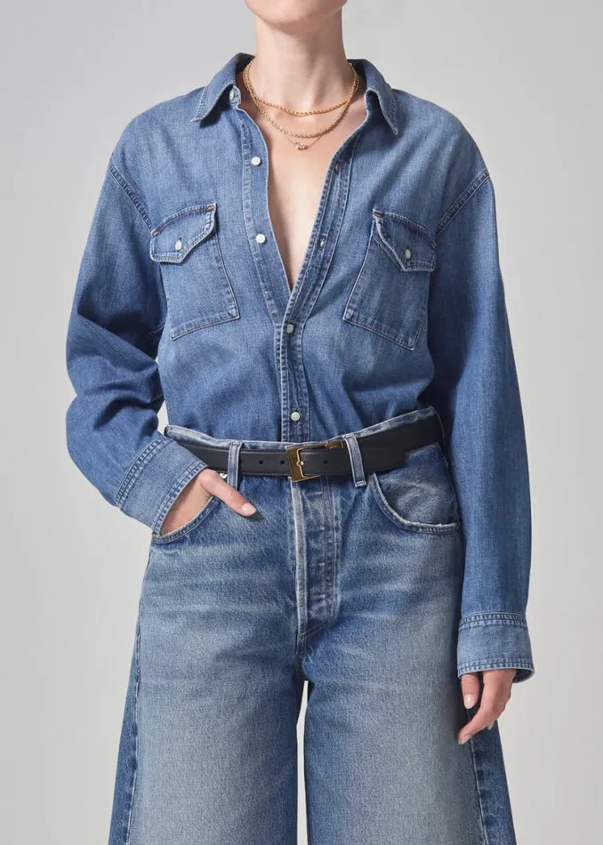Citizens Of Humanity Sera Bodysuit Strudel Women Tops