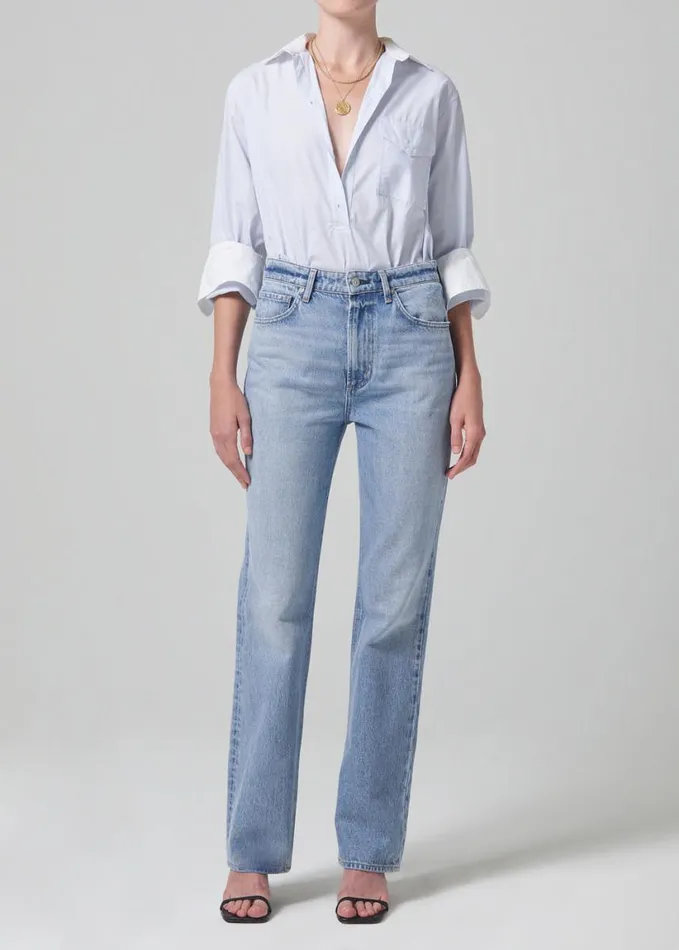 Citizens Of Humanity Shay Popover Marsden Colorblock Women Tops