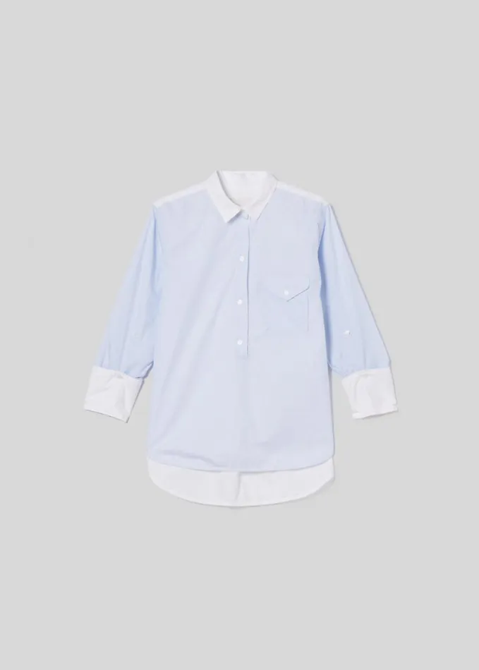 Citizens Of Humanity Shay Popover Marsden Colorblock Women Tops