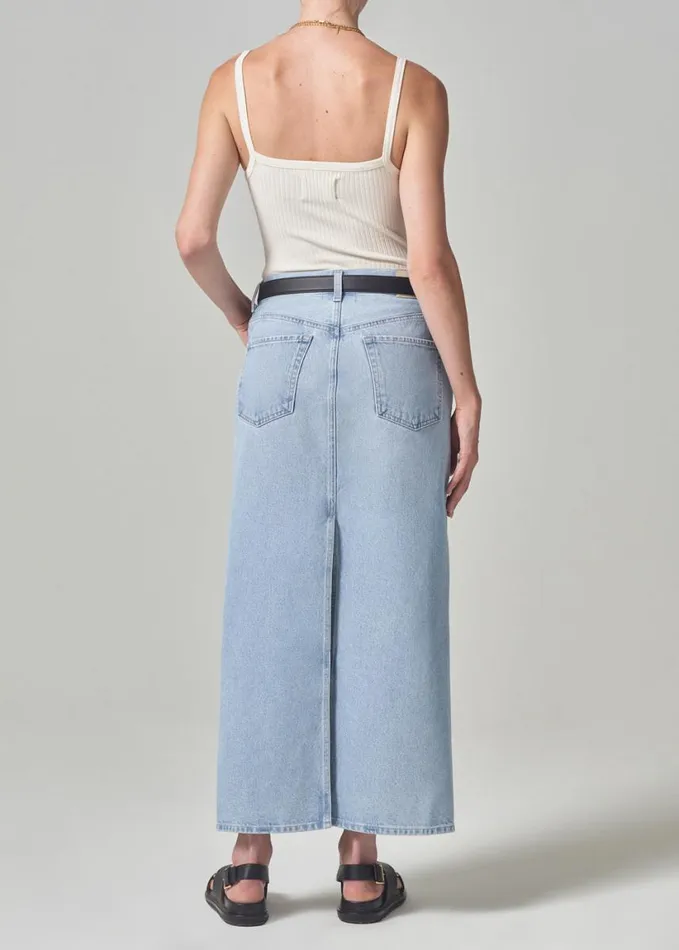 Citizens Of Humanity Verona Column Skirt Frequency Women Skirts