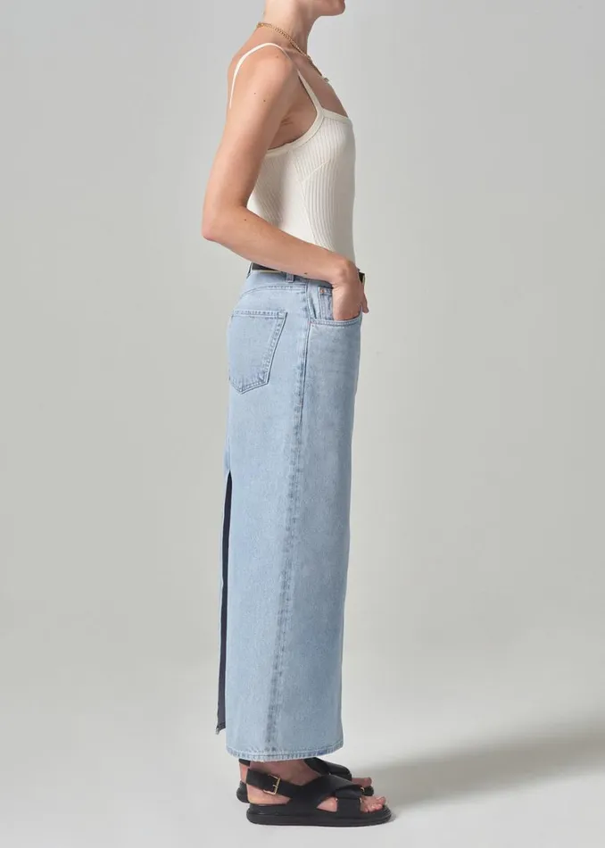 Citizens Of Humanity Verona Column Skirt Frequency Women Skirts