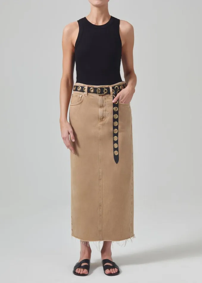 Citizens Of Humanity Verona Column Skirt Seychelles Women Skirts