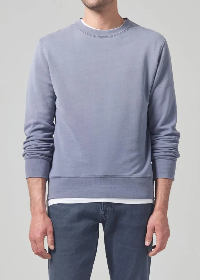 Citizens Of Humanity Vintage Crewneck Sweatshirt Vintage Indigo Men Shirts
