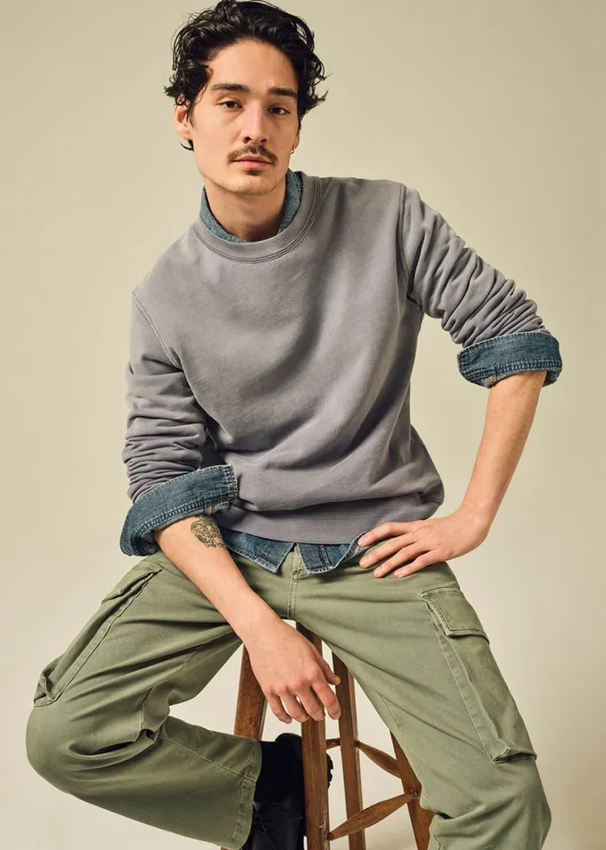 Citizens Of Humanity Vintage Crewneck Sweatshirt Vintage Indigo Men Shirts