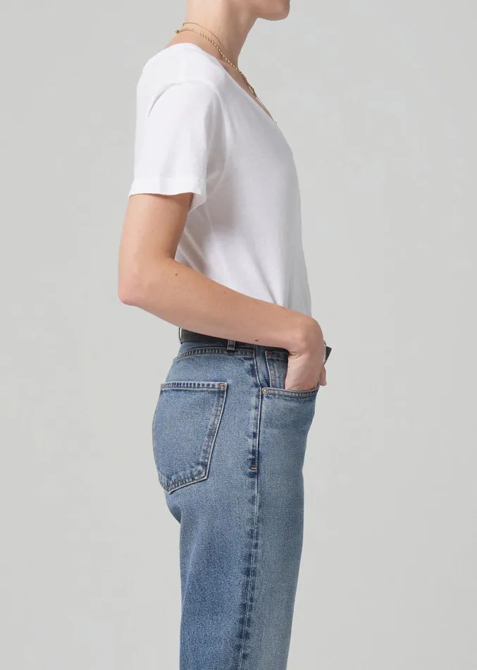Citizens Of Humanity Willow VNeck White Women Tops