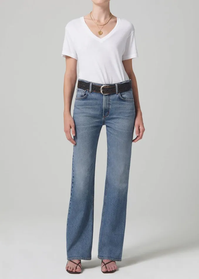Citizens Of Humanity Willow VNeck White Women Tops