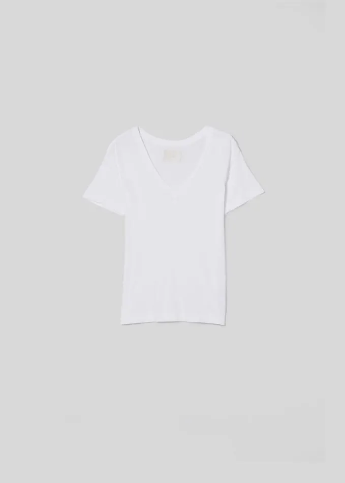 Citizens Of Humanity Willow VNeck White Women Tops