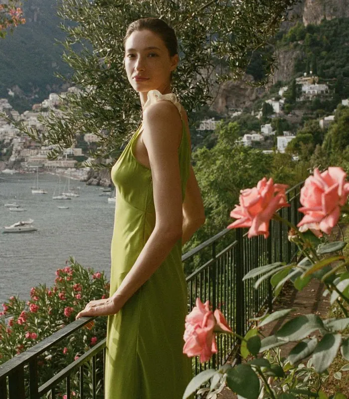 CLAIRE DRESS Chartreuse Shop DEN Dresses