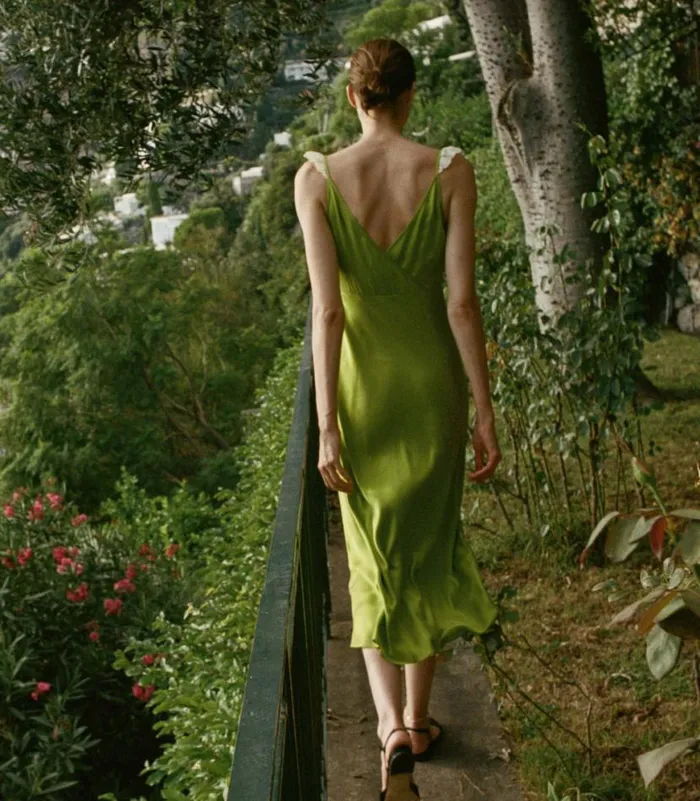 CLAIRE DRESS Chartreuse Shop DEN Dresses