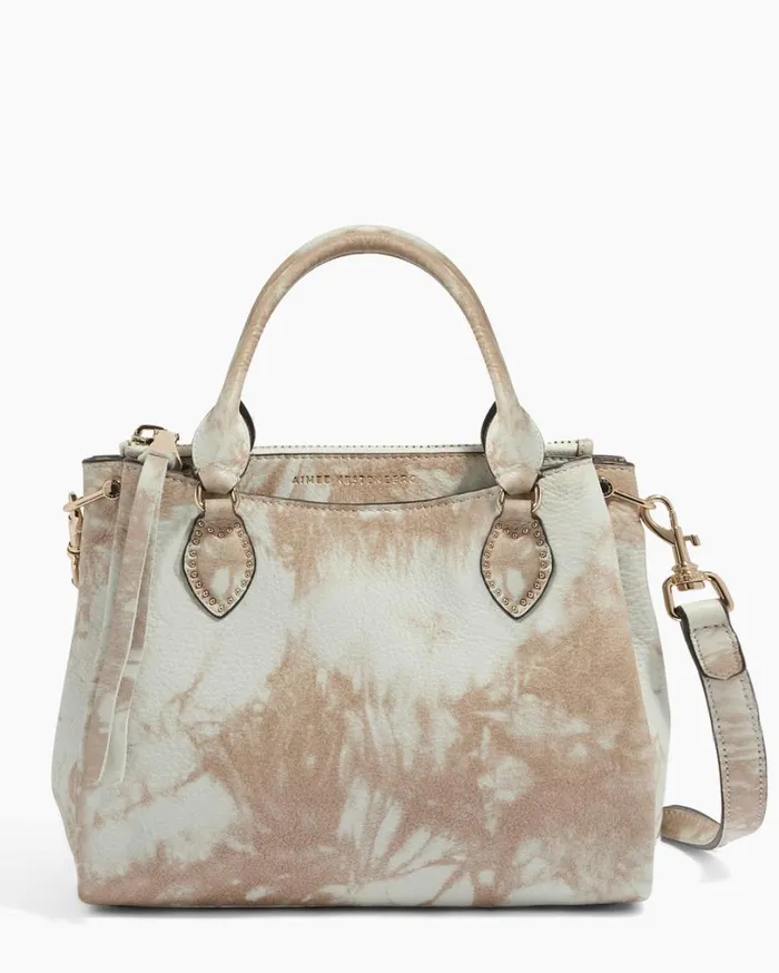 Classified Triple Entry Satchel Oat Tie Dye Women Aimee Kestenberg Satchels