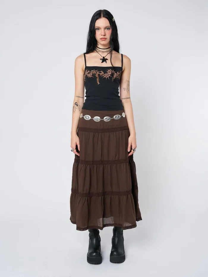 Clothing Coralia Graphic Cami Top Minga London Crop Tops