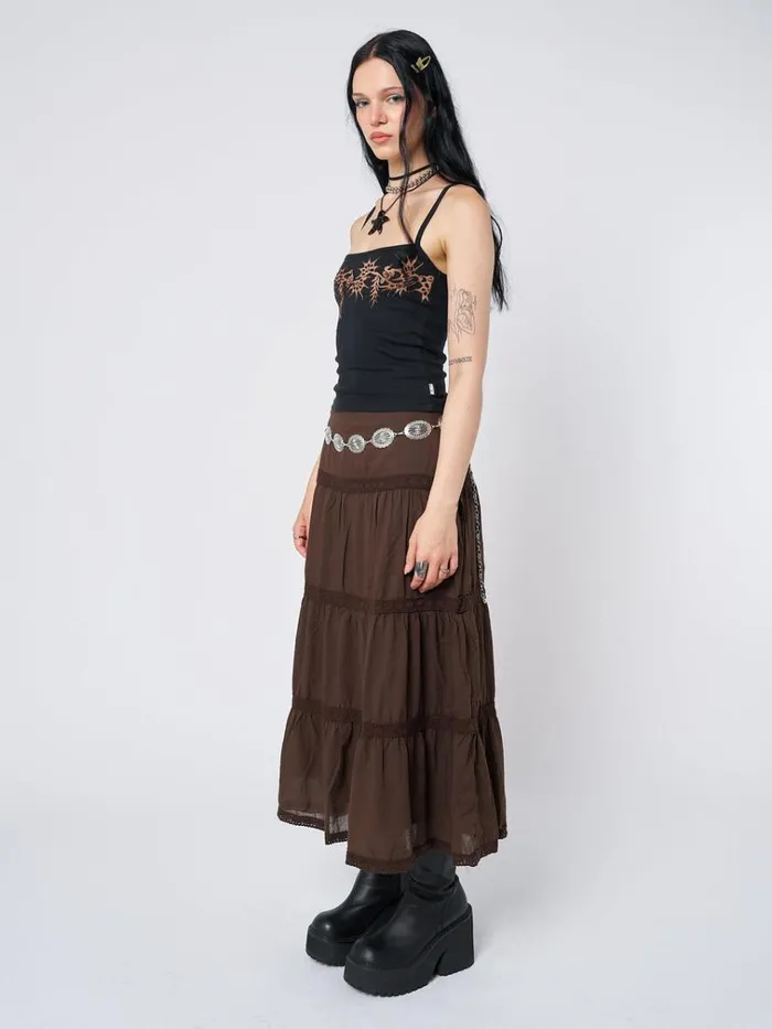 Clothing Coralia Graphic Cami Top Minga London Crop Tops