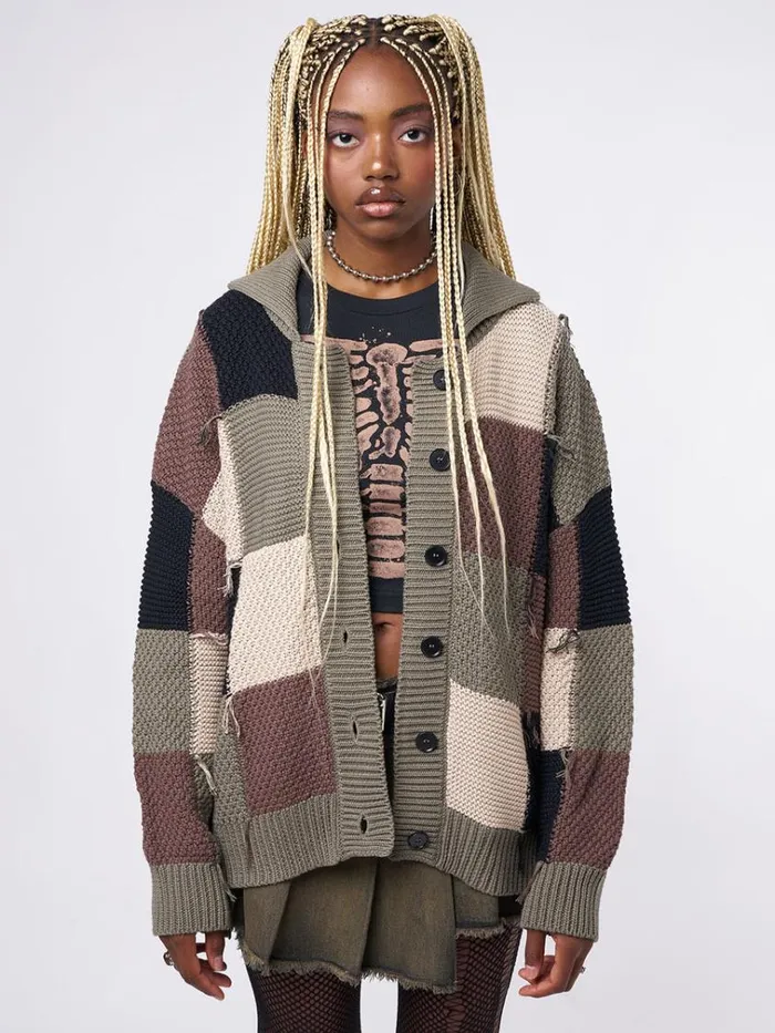 Clothing Flora Patchwork Cardigan Minga London Jackets