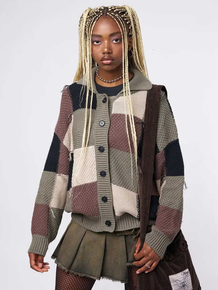 Clothing Flora Patchwork Cardigan Minga London Jackets