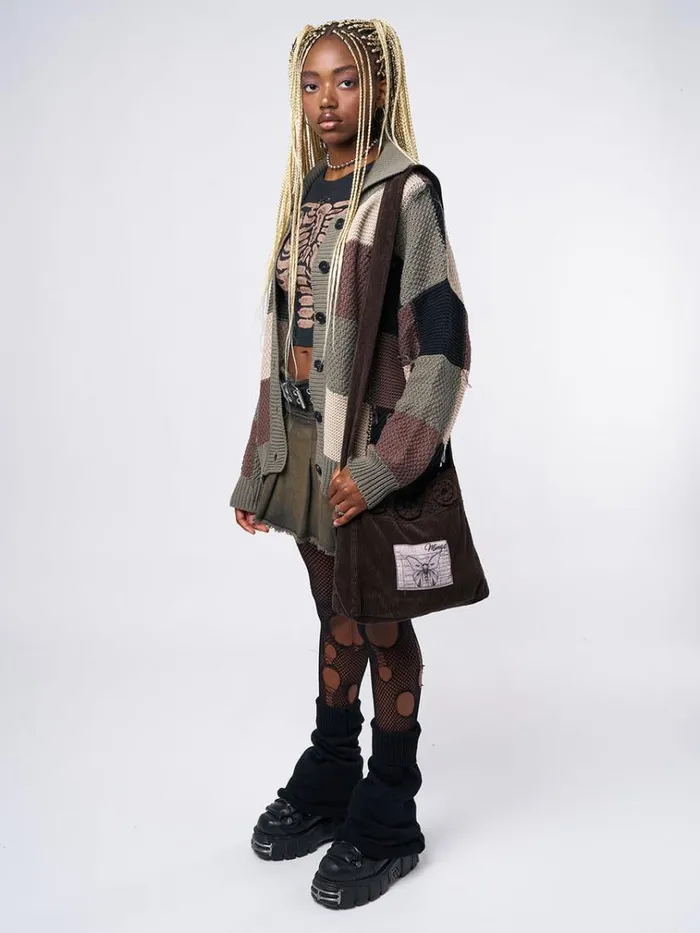 Clothing Flora Patchwork Cardigan Minga London Jackets